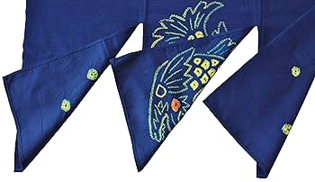 Amazon｜のれん 藍染 絞り 有松 鳴海絞り 伝統工芸品 日本製 綿
